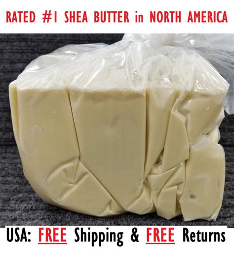 5lbs Raw Ivory White Organic Pure Shea Butter Unrefined Etsy