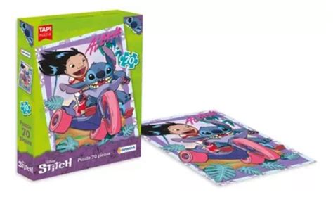 Puzzle Piezas Tapimovil Stitch Disney Rompecabezas