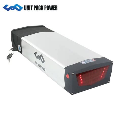 Rear Rack Battery V Ah Ebike Lithium Battery Pack Volt W