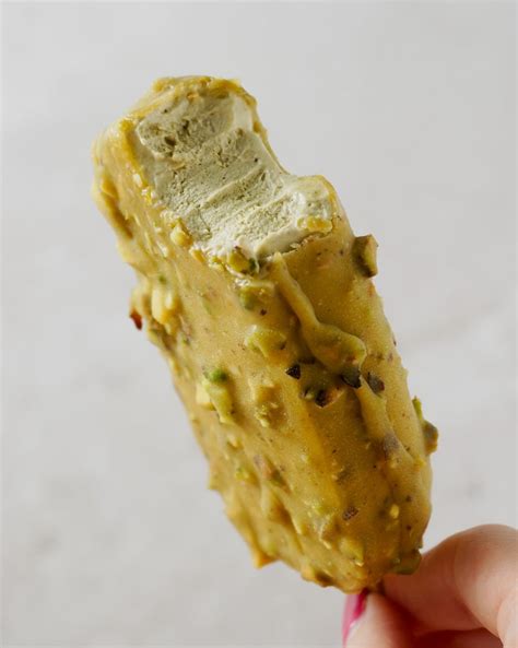 Gelato Stecco Al Pistacchio Dolcetico Dolci Vegetali