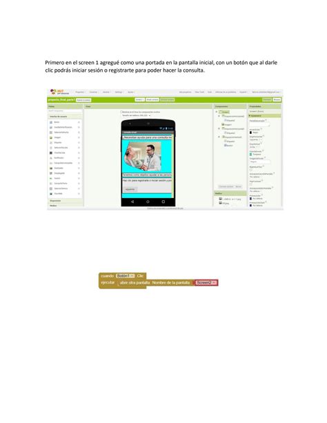 SOLUTION Como Poner Registro E Iniciar Sesi N En Appinventor Studypool