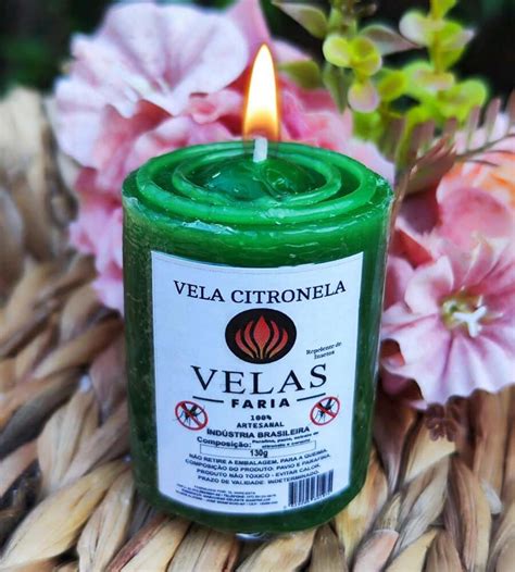 Citronella Candle Mosquito Repellent Extra Strong 100 Pure Paraffin