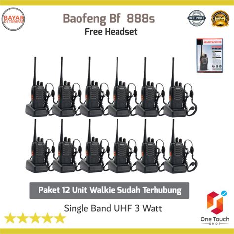 Jual Paket Unit Radio Komunikasi Arah Ht S S Walkie Talkie