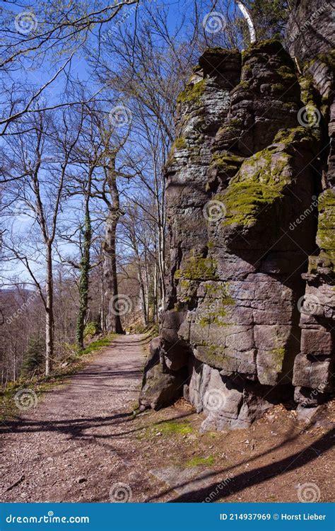 The Hiking Trail Around The Battert Mountain In Baden Baden A Really