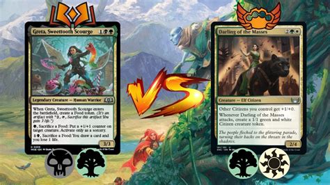 Wilds Of Eldraine Golgari Food Token Deck Vs New Capenna Selesnya