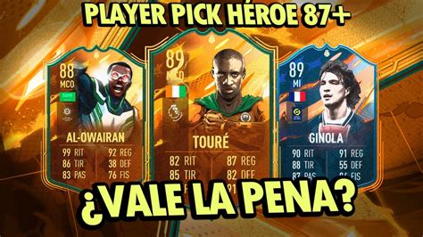 VALE LA PENA EL PLAYER PICK HÉROE 87 FIFA 23 Ultimate Team YouTube