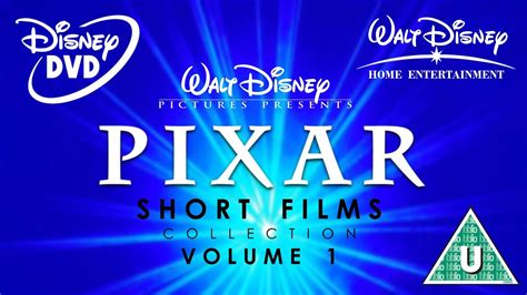 Opening To Pixar Short Films Collection Vol Uk Dvd Youtube