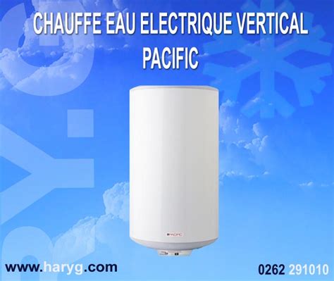 Chauffe Eau Electrique Vertical Litres Pacific Pour A Personnes