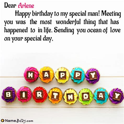 Happy Birthday Arlene Images of Cakes, Cards, Wishes