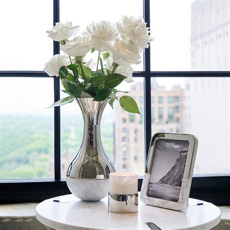 Carrara Marble Vase And Marble Vase Collection Anna New York