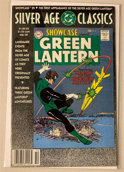 DC Silver Age Classics Showcase 22 Green Lantern 6 0 FN 1992 Comic