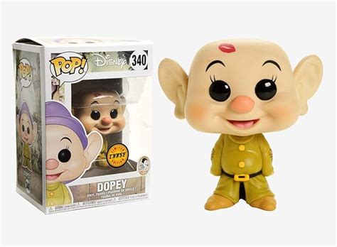 Boneco Funko Pop Disney Branca de Neve Anão Dunga CHASE 340 Amazon