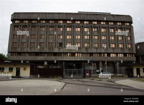 Moskau Russland Mai Der Bau Des Konsulats Der