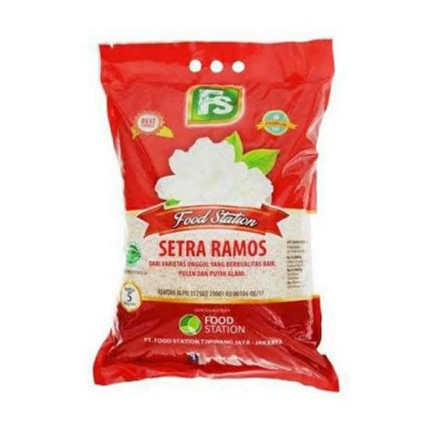 Jual Beras Premium FS Setra Ramos 5Kg Shopee Indonesia