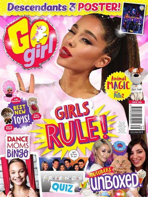 ARIANA GRANDE in Go Girl Magazine, Issue 286, 2019 – HawtCelebs