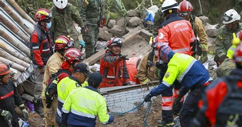 Alud Sepulta A Barrio En Ecuador Reportan 16 Muertos Y 7 Desaparecidos