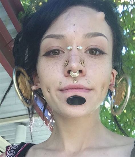 Floating Nomad Body Mods Piercings Nose Ring