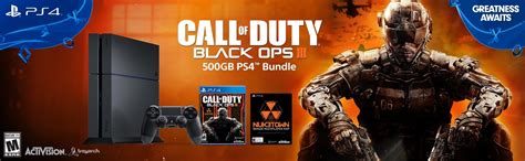 New Sony Playstation 4 Call Of Duty Black Ops Iii 3 500gb Console