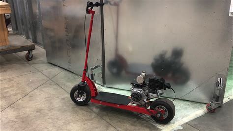 DIY Predator 212 Scooter - YouTube