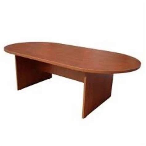 Brown Wooden Office Conference Table Seating Capacity 6 At Rs 26000