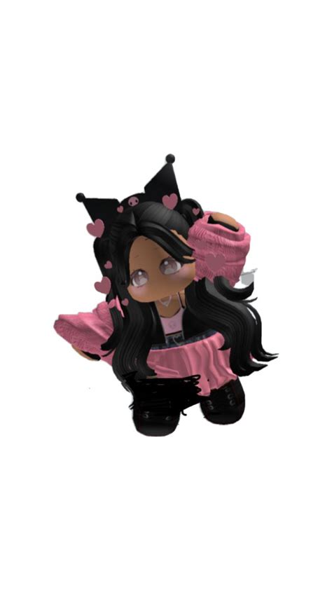 💗🖤kuromi Roblox Avatar💗🖤 In 2024 Roblox Cute Avatar