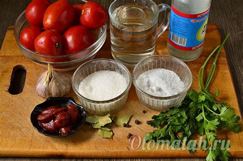 Помидоры в томатной пасте, рецепт на зиму самый вкусный