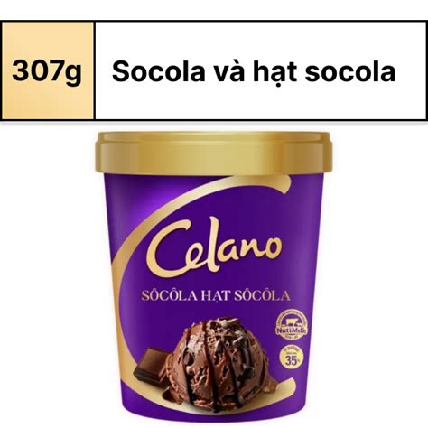 kem socola va hat socola celano cao cap  bach hoa xanh