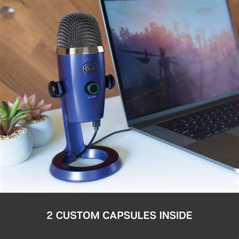 Buy Logitech For Creators Blue Yeti Nano Usb Microphone For Pc Podcast Gaming Streaming