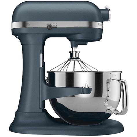 Kitchenaid Professional 600 Series 6 Qt Stand Mixer Kp26m1xbs Blue Steel Kitchen Aid Mixer