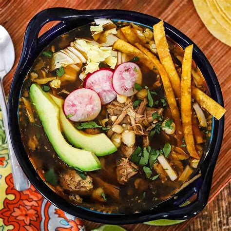 Mexican Hominy And Pork Soup Recipe Pozoled Ribs