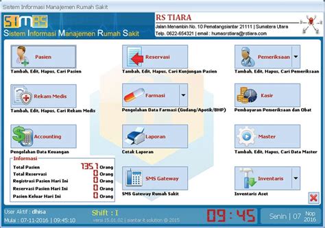 Contoh Sistem Informasi Manajemen Rumah Sakit 47 Koleksi Gambar