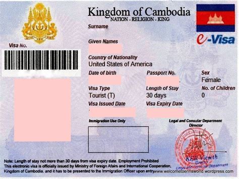 Cambodia Visa | Documents required - Embassy n Visa