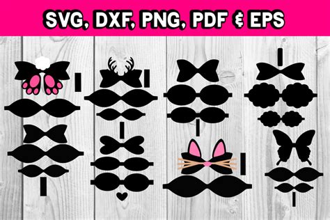 Free Printable Hair Bow Templates