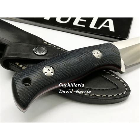 Muela Tuareg 10M Micarta Negra Azul