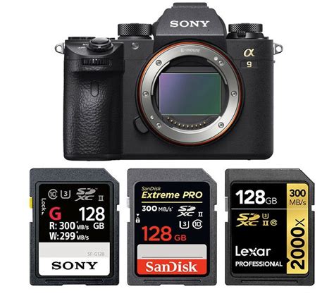 Best Memory Cards For Sony A9 Camera Times