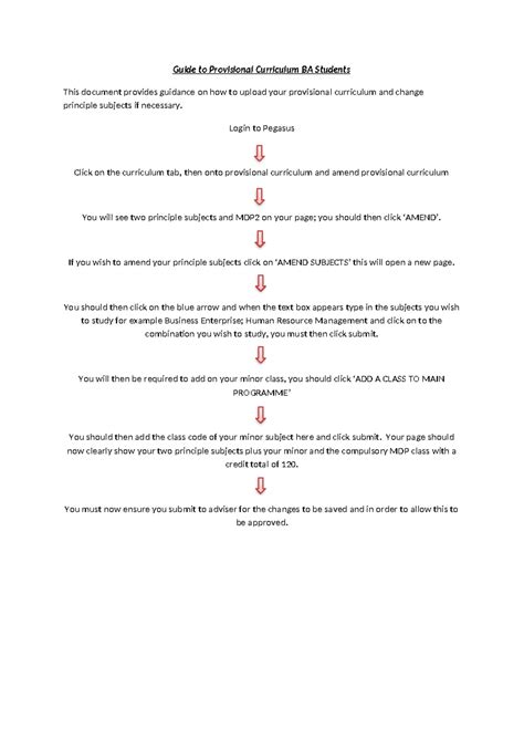 Guide to Uploading Provisional Curriculum - Guide to Provisional