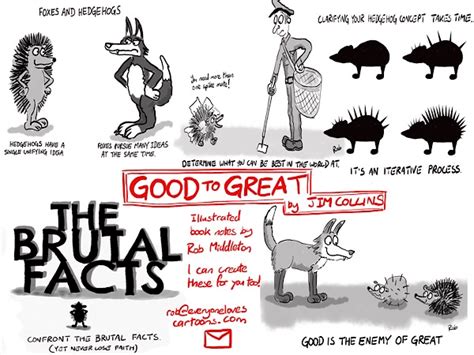 Illustrated Book Notes Good To Great By Jim Collins