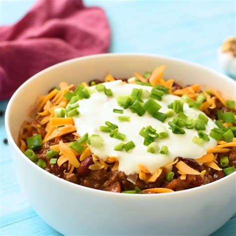 Maple Bourbon Chili Beef And Bean Chili Sweetened With Maple Syrup And With The Deep Rich