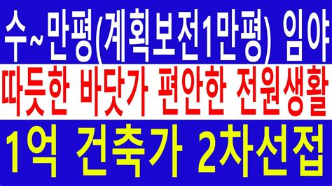 24억짜리 1억 완만한 임야 숲야영장 건축가 따듯한 바닷가 수~만평계획관리보전관리1만평 숲가치4634억원 탄소권2500만원