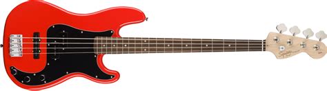 Squier Affinity Series Precision Bass Pj Laurel Fingerboard Race Red