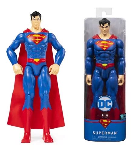 Boneco Superman Dc Super Herois Articulado Sunny