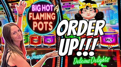Nothing But Bonuses On Big Flaming Hot Pots YouTube