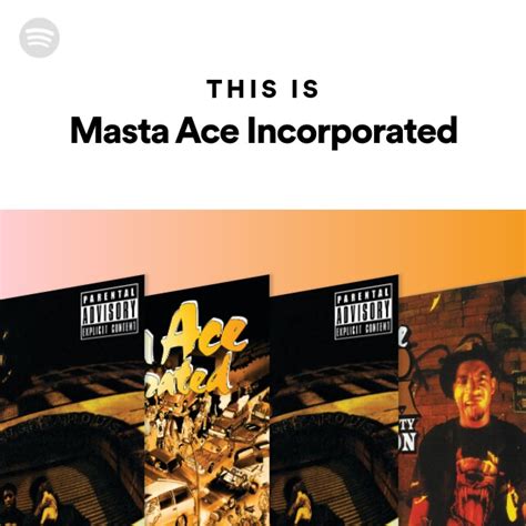 This Is Masta Ace Incorporated Playlist By Spotify Spotify