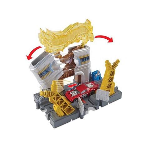 Hot Wheels City Erőmű pálya Mattel eMAG hu