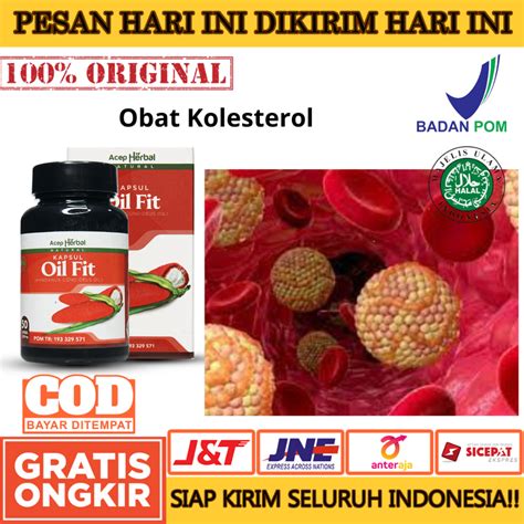 Jual Oil Fit Obat Kolesterol Dan Asam Urat Trigliserida Lemak Darah