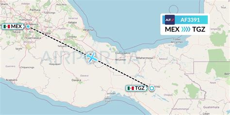 Af Flight Status Air France Mexico City To Tuxtla Gutierrez Afr