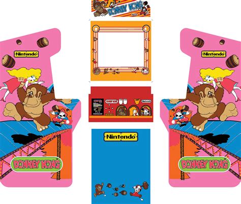 Arcade1up Donkey Kong Art To Fit Simpsons Escape Pod Online