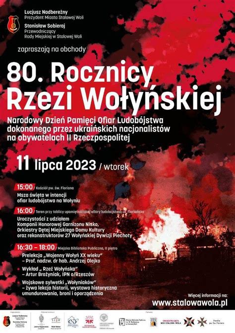 80 ROCZNICA RZEZI WOŁYŃSKIEJ Stowarzyszenie Kibiców Stali Stalowa