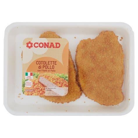 Cotolette Di Pollo Conad In Vendita Online Conad