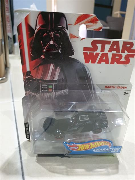 Hot Wheels Character Cars Darth Vader Star Wars Hobbies Toys Toys Games On Carousell